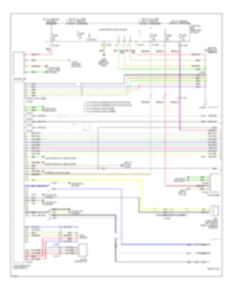 Hifi Radio Wiring Diagram, with CIC (1 of 2) for BMW X1 28i 2013