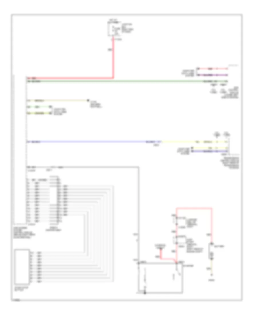 Starting Wiring Diagram for BMW X1 28i 2013