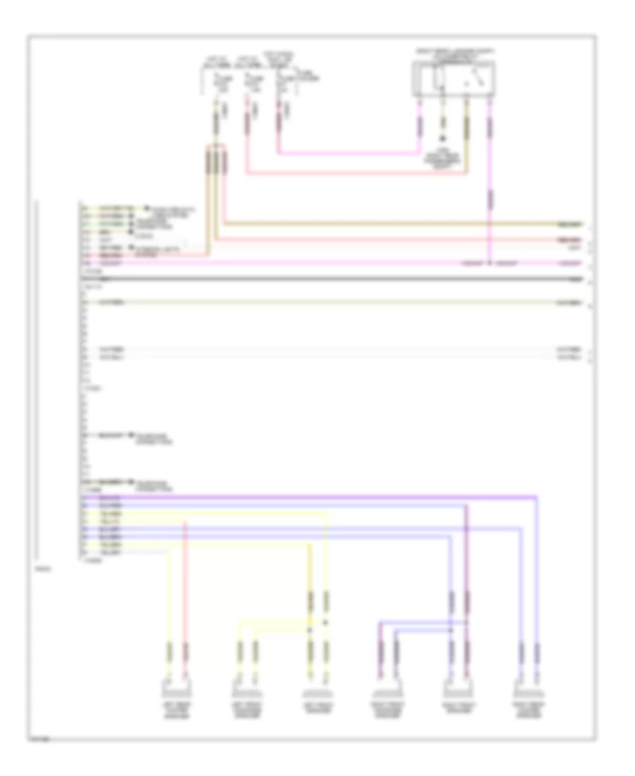 Radio Wiring Diagram, without On-Board Monitor (1 of 2) for BMW X5 30i 2001