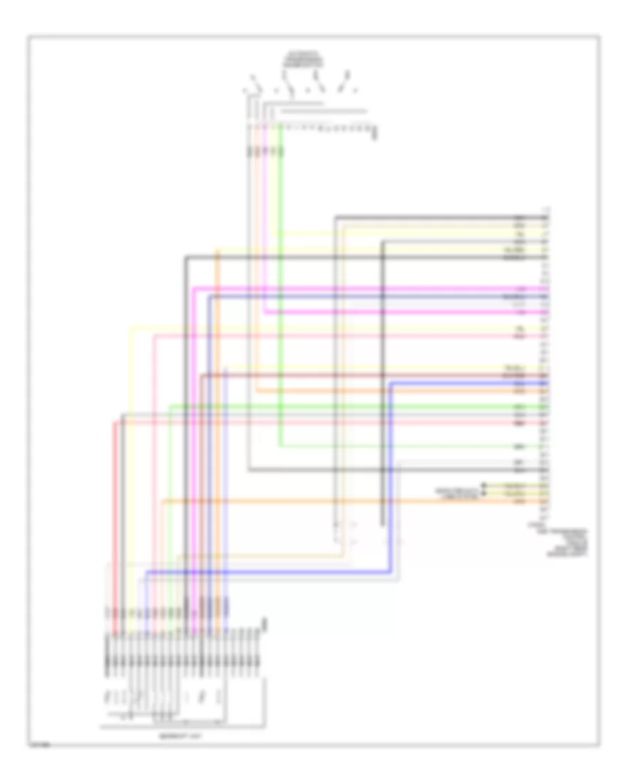 A T Wiring Diagram 2 of 2 for BMW X5 30i 2001