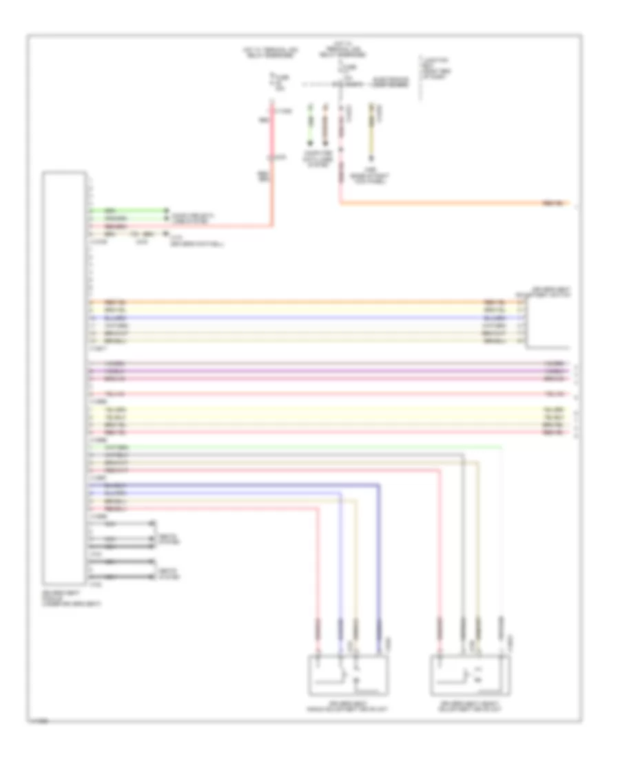 Driver s Memory Seat Wiring Diagram 1 of 2 for BMW X1 28is 2013