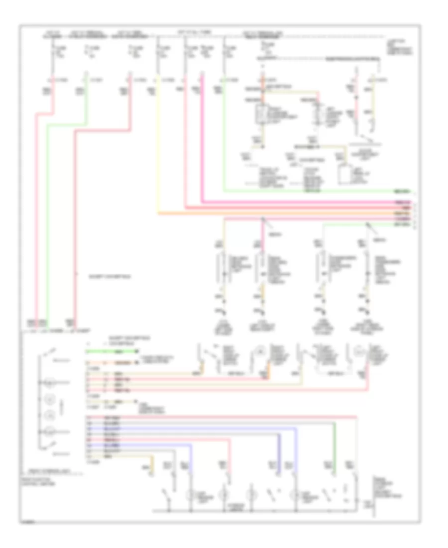 Courtesy Lamps Wiring Diagram Except Wagon with Roof Function Center 1 of 2 for BMW 335xi 2010