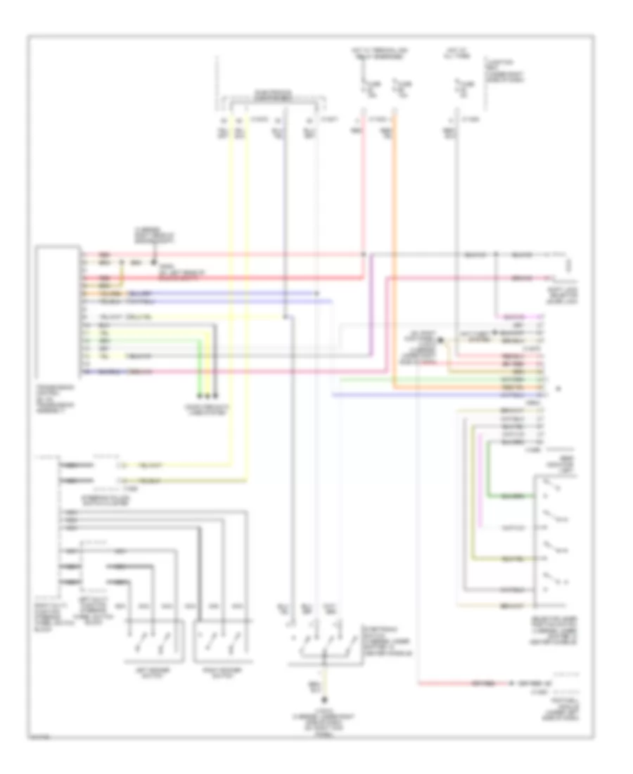A T Wiring Diagram with 6 Speed A T for BMW 335xi 2010