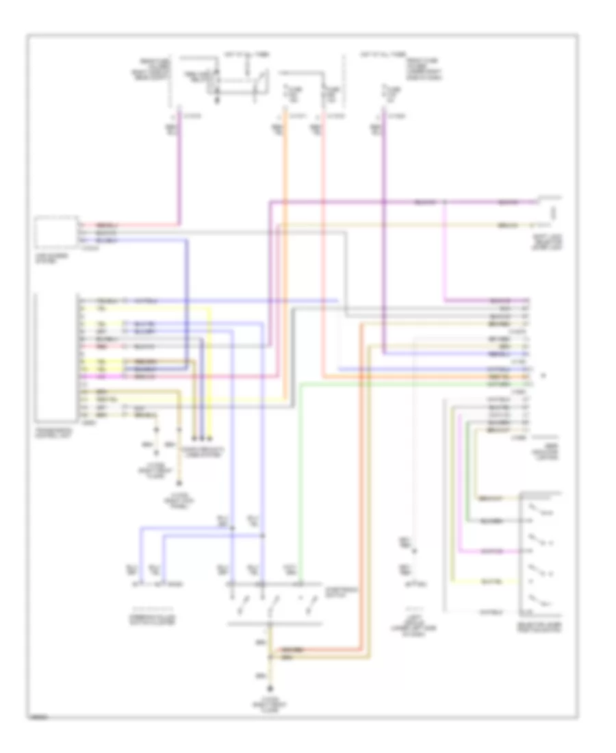 A T Wiring Diagram for BMW 528i 2008