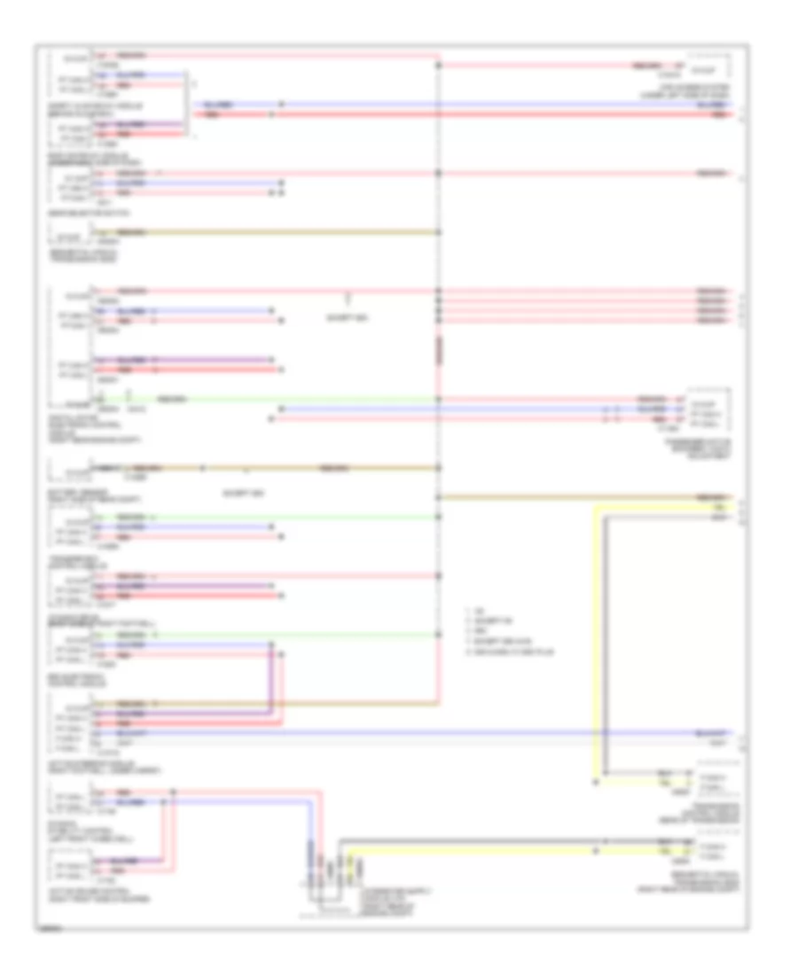 Data Bus Wiring Diagram 1 of 3 for BMW 528i 2008