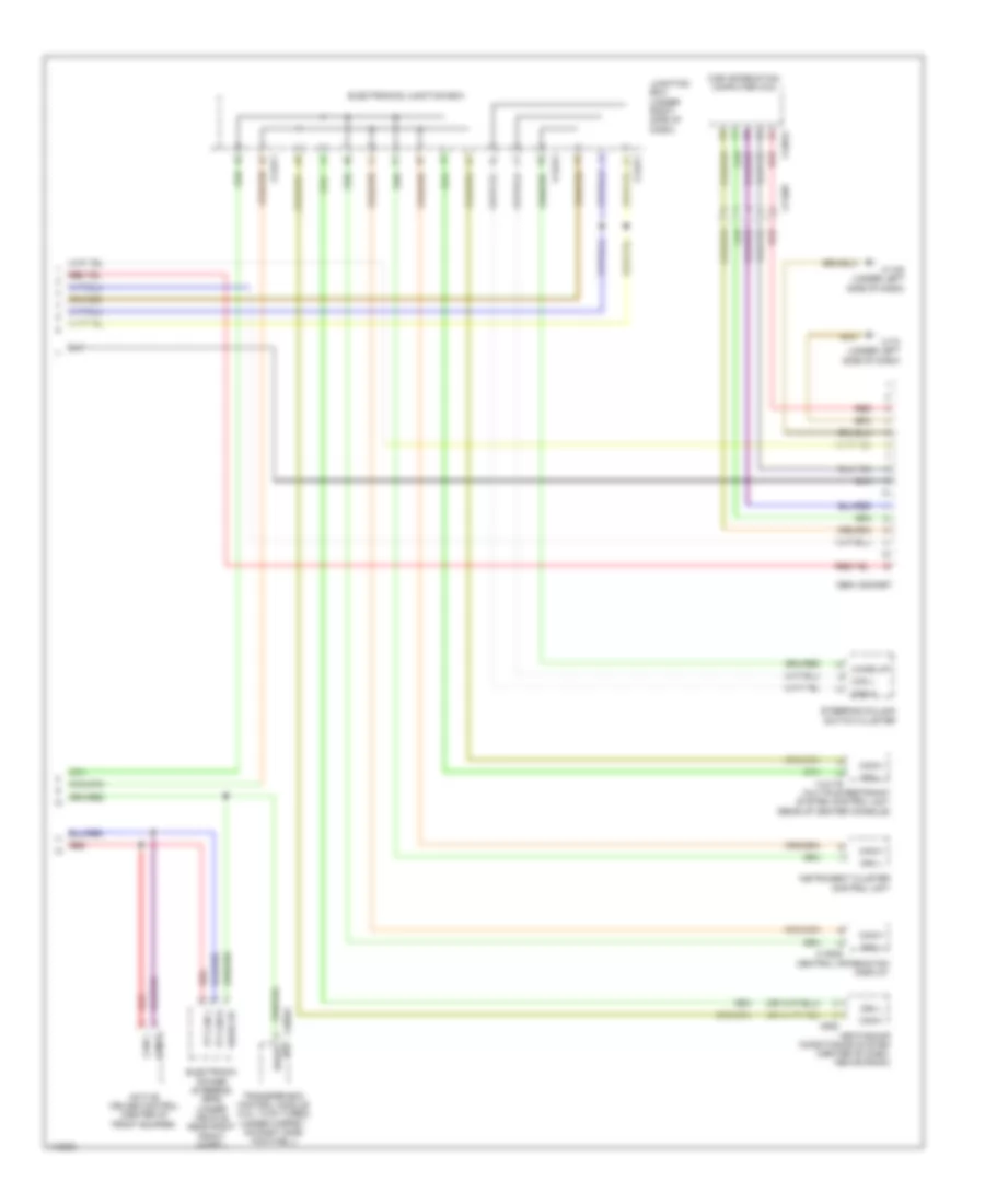 Computer Data Lines Wiring Diagram (2 of 2) for BMW 135i 2013