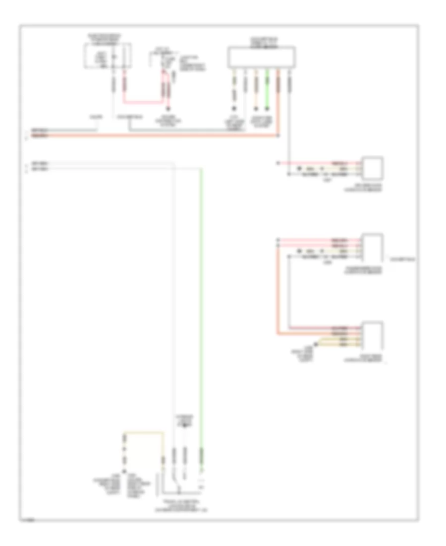 Power Door Locks Wiring Diagram 3 of 3 for BMW 135i 2013