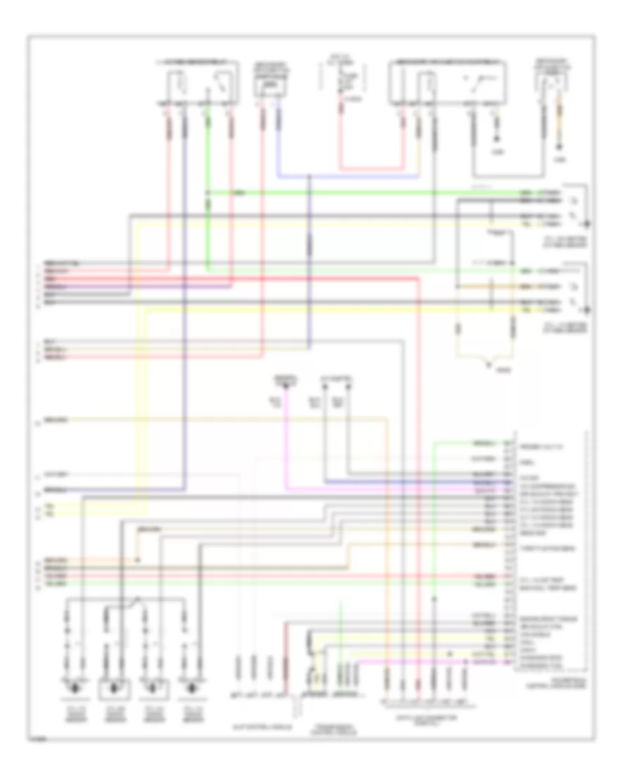 4.0L, Engine Performance Wiring Diagrams (3 of 3) for BMW 740i 1995