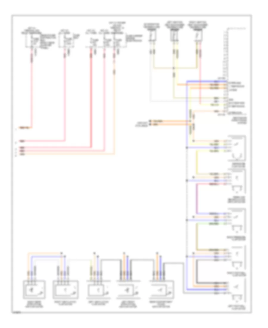 Automatic A C Wiring Diagram with High A C without Rear Compartment Blower 3 of 3 for BMW X6 ActiveHybrid 2010