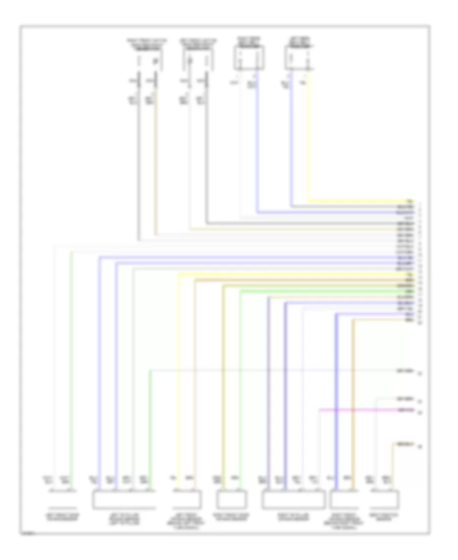 Supplemental Restraints Wiring Diagram (2 of 3) for BMW X6 ActiveHybrid 2010