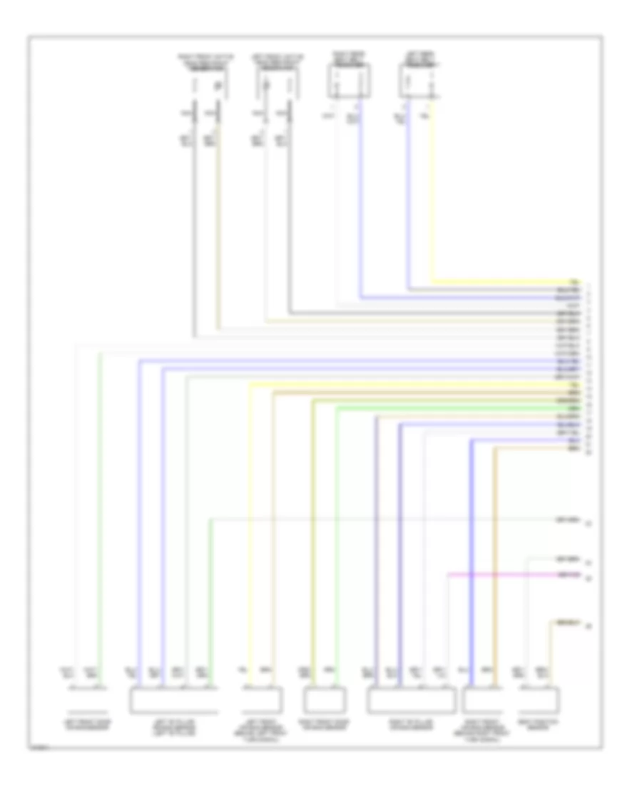 Supplemental Restraints Wiring Diagram 2 of 3 for BMW X6 ActiveHybrid 2010