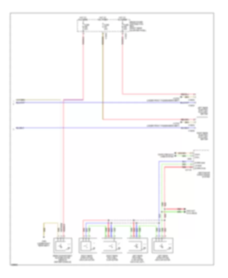 Rear Heater  A C Wiring Diagram 2 of 2 for BMW X6 M 2010