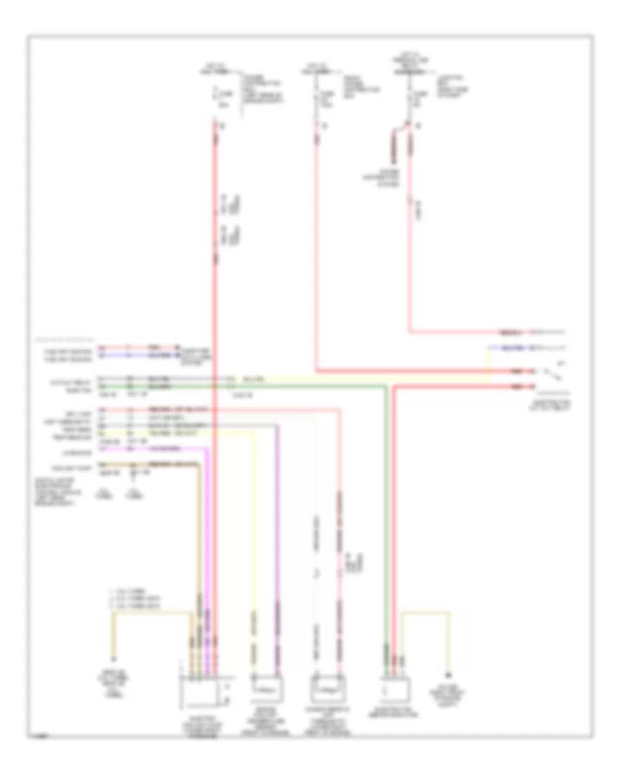 Cooling Fan Wiring Diagram for BMW X3 28i 2013