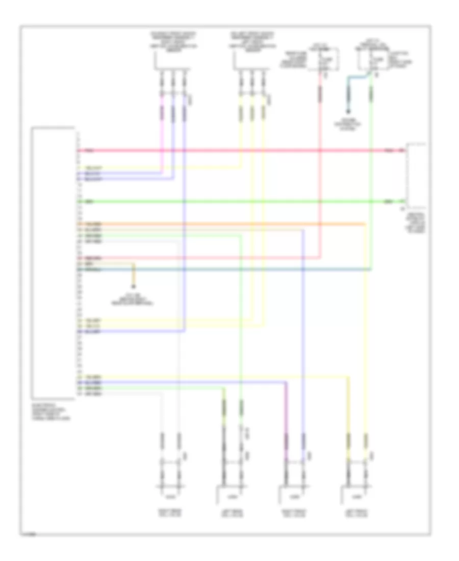Dynamic Drive Suspension Wiring Diagram for BMW X3 28i 2013