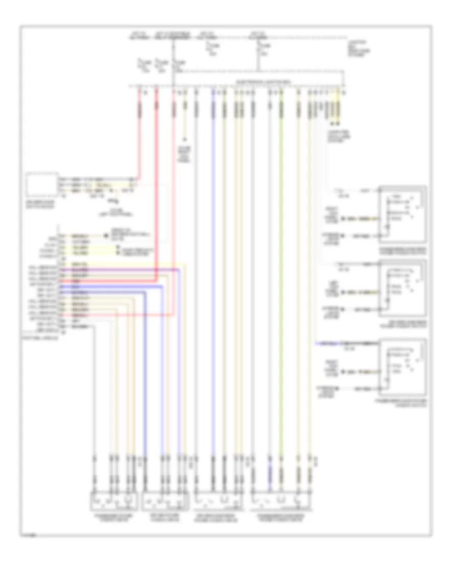 Power Windows Wiring Diagram for BMW X3 28i 2013