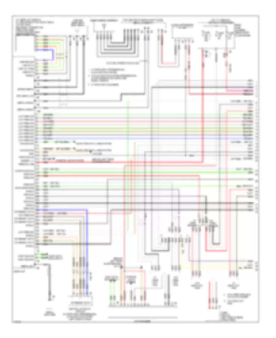 Hifi Radio Wiring Diagram 1 of 4 for BMW X3 28i 2013