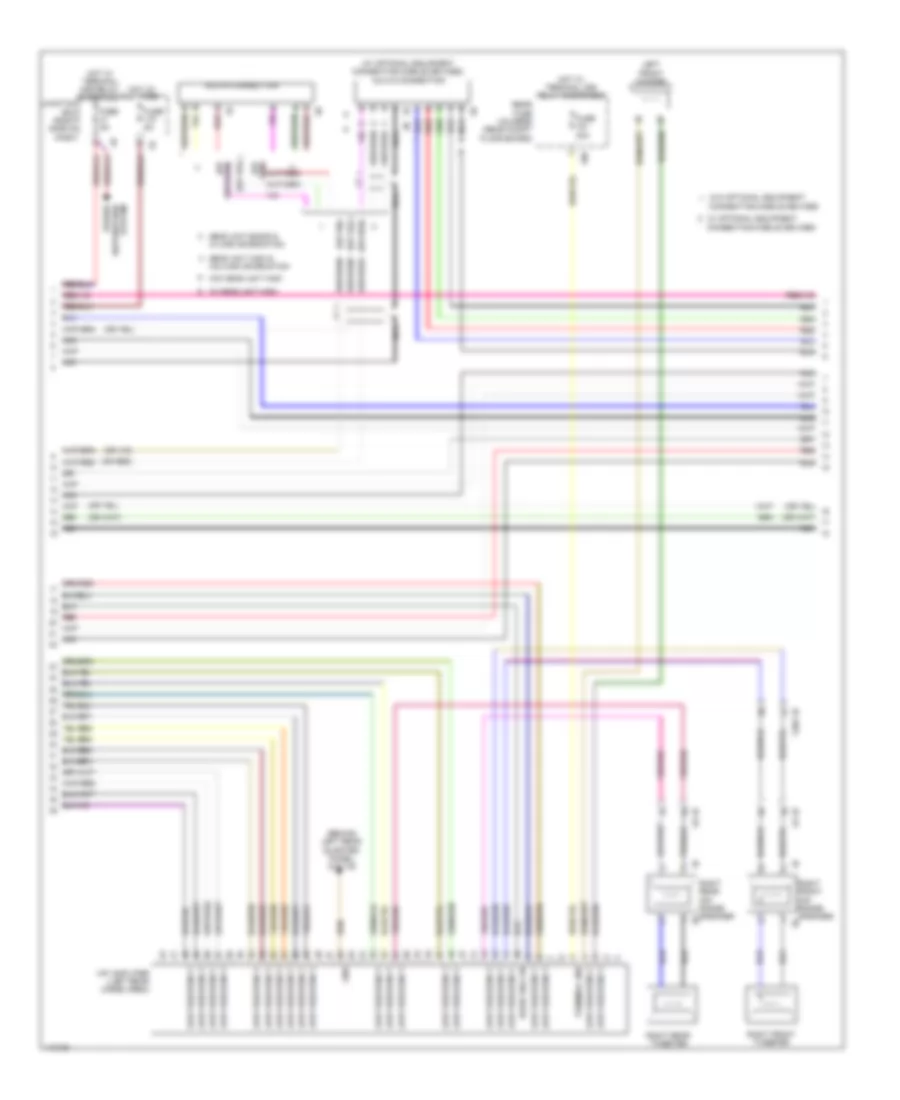 Hifi Radio Wiring Diagram 3 of 4 for BMW X3 28i 2013