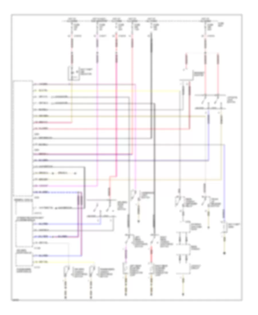 Anti theft Wiring Diagram for BMW 750iL 1995