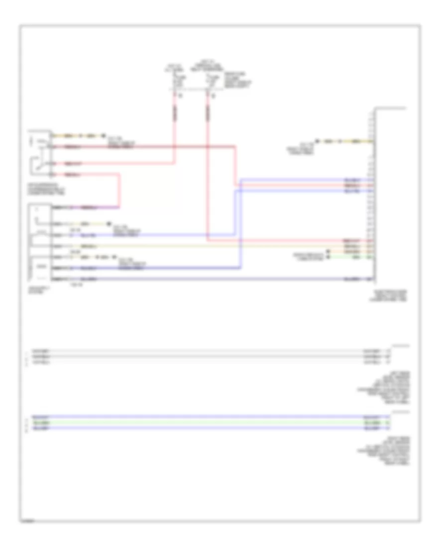 Air Suspension Wiring Diagram (2 of 2) for BMW 535i GT 2010