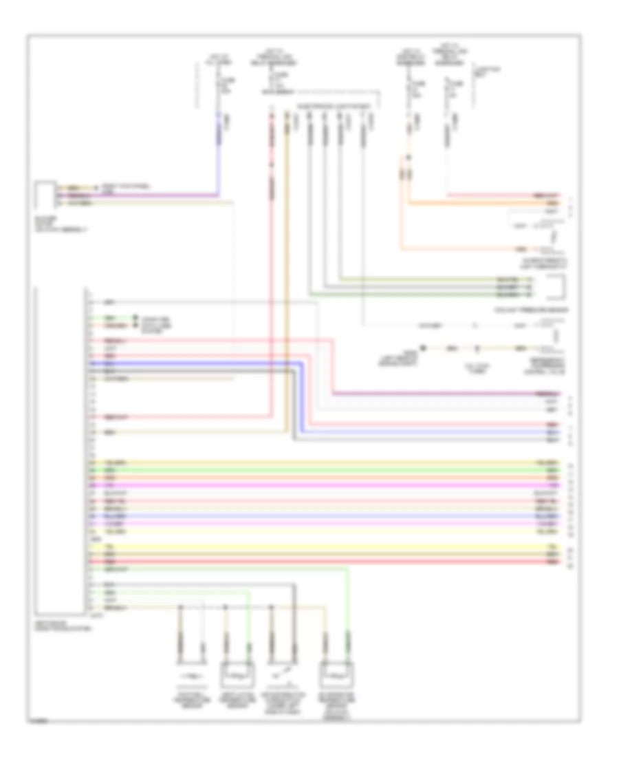 Manual A C Wiring Diagram 1 of 2 for BMW Z4 30i 2010