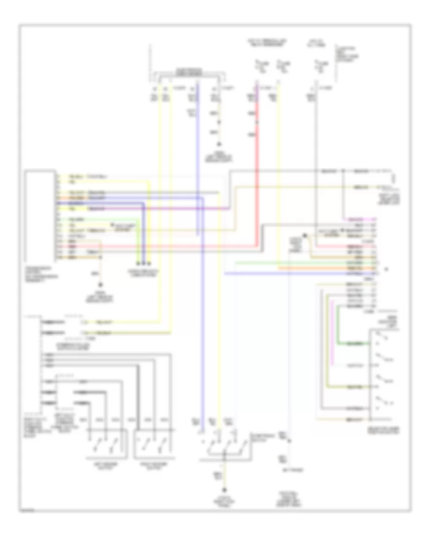 A T Wiring Diagram with Electronic A T for BMW Z4 30i 2010