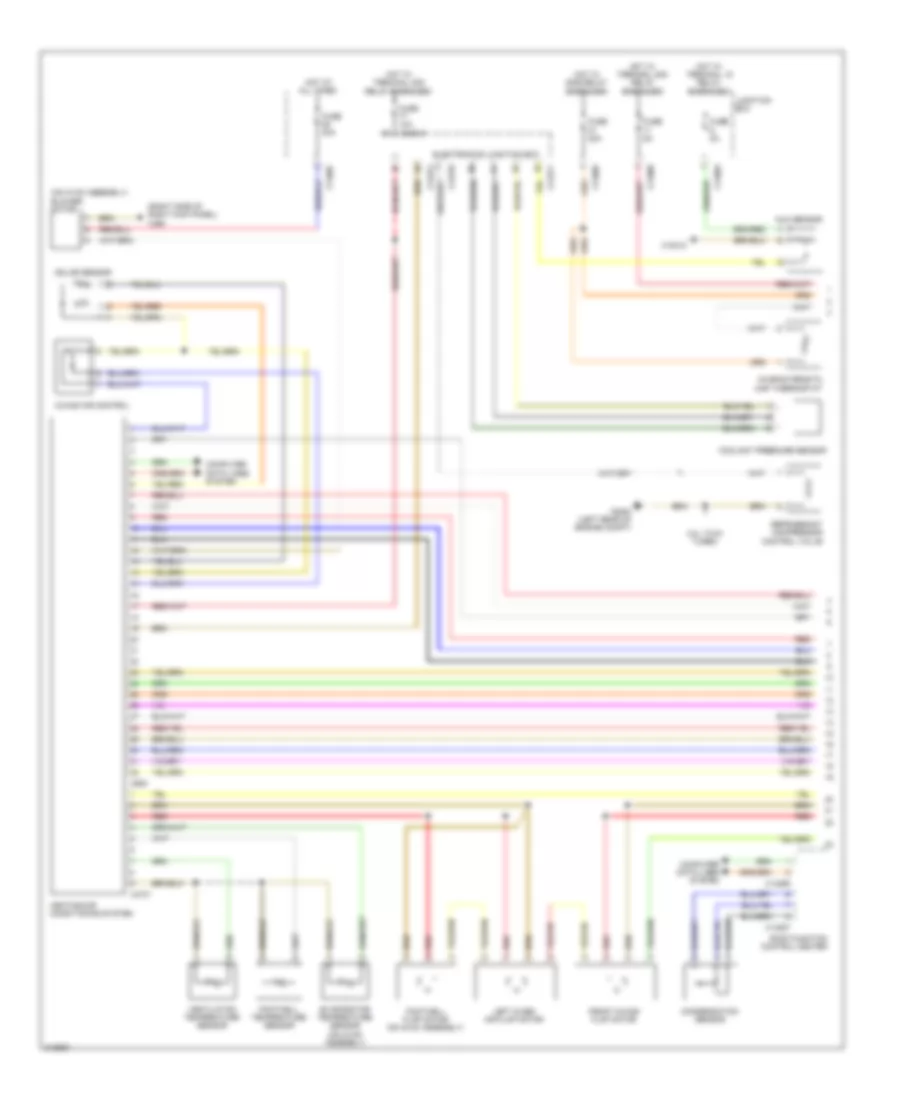 Automatic A C Wiring Diagram 1 of 2 for BMW Z4 35i 2010