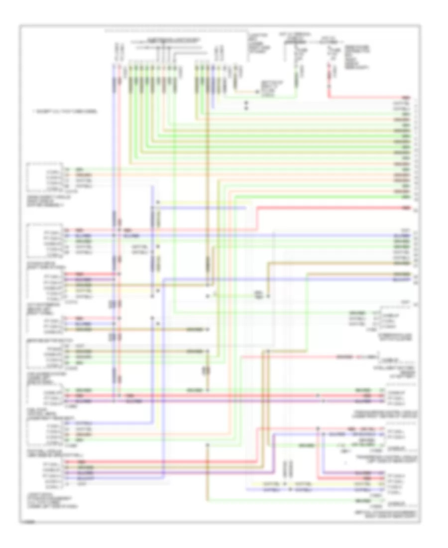 Computer Data Lines Wiring Diagram 1 of 3 for BMW X5 35d 2013