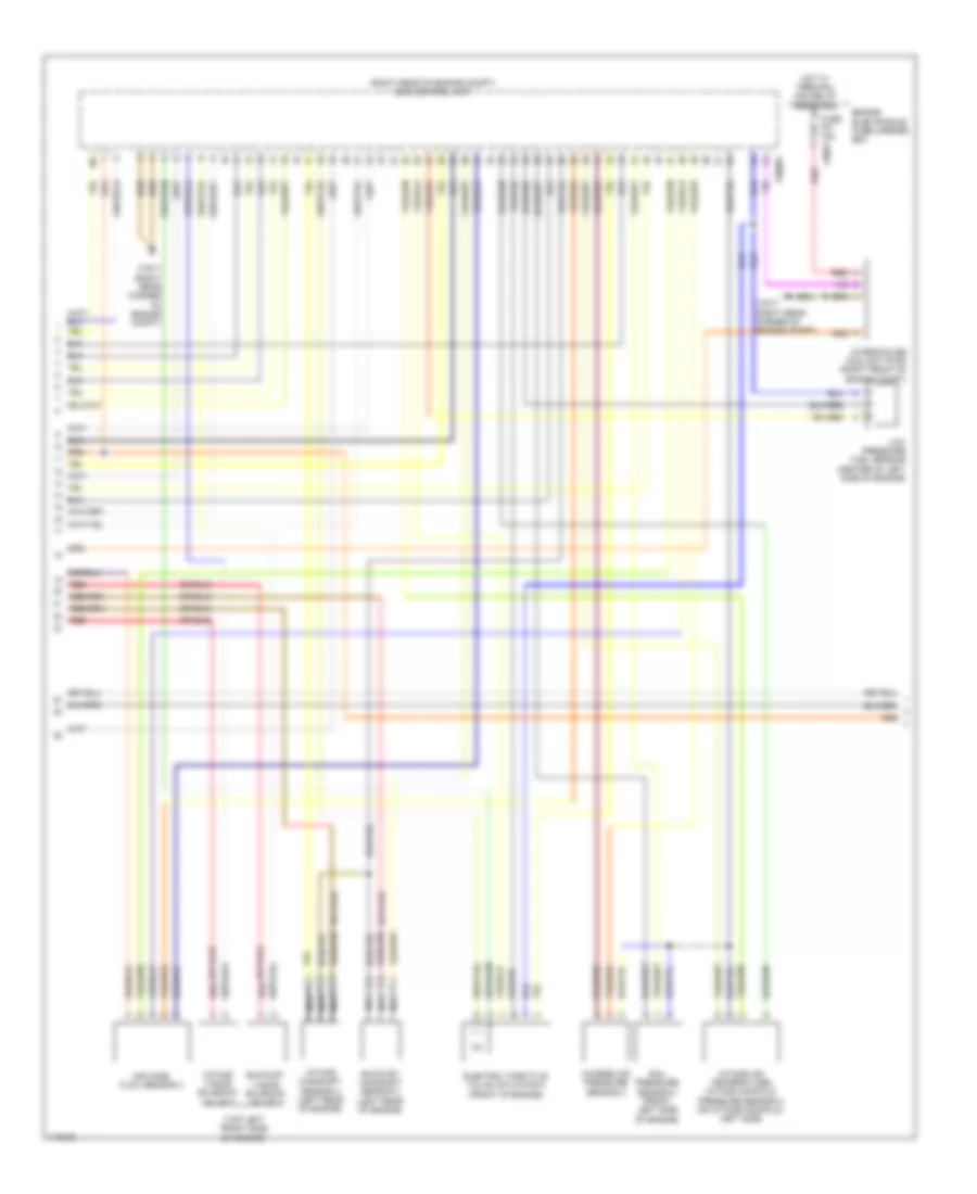 4.4L Twin Turbo, Engine Performance Wiring Diagram (4 of 5) for BMW X5 35d 2013