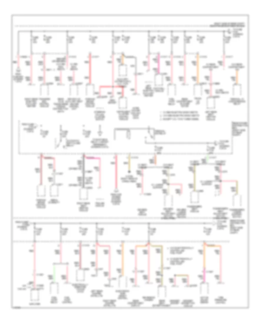 Power Distribution Wiring Diagram 3 of 5 for BMW X5 35d 2013