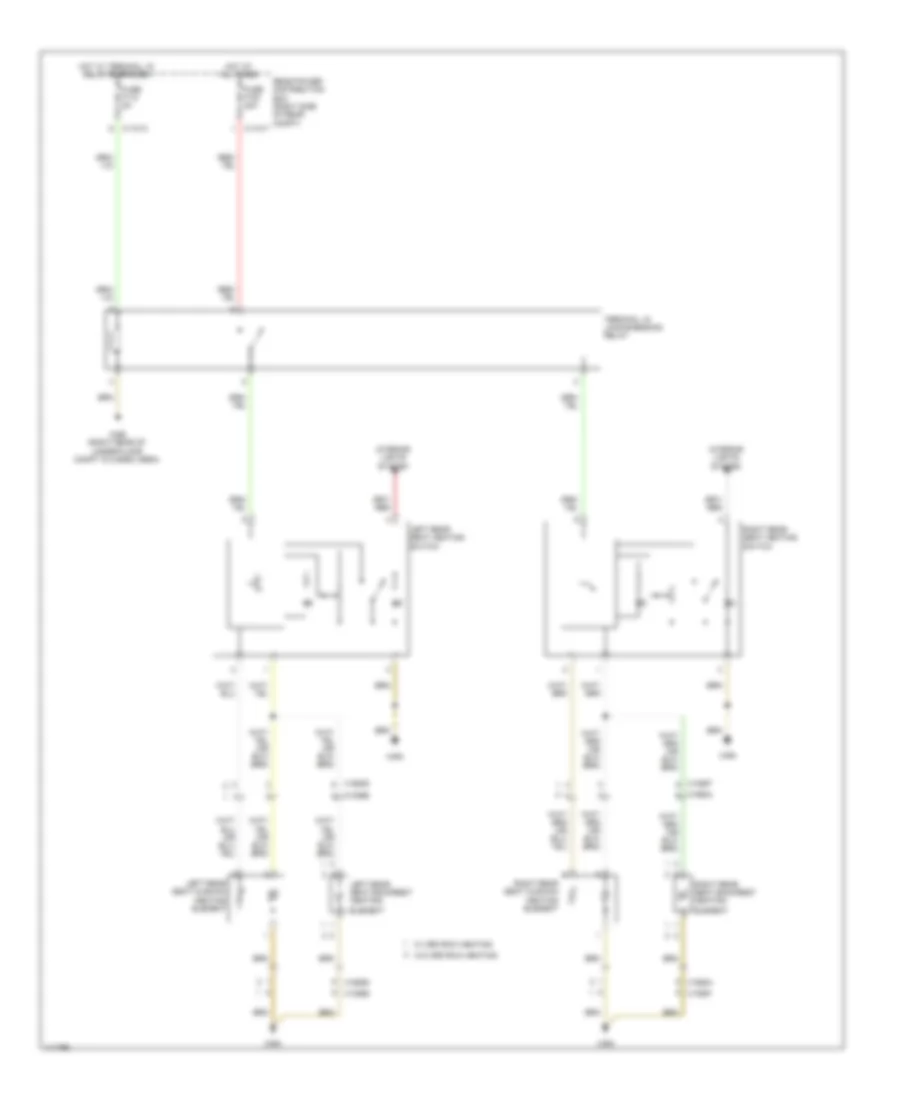 Rear Heated Seats Wiring Diagram without Rear A C for BMW X5 35d 2013