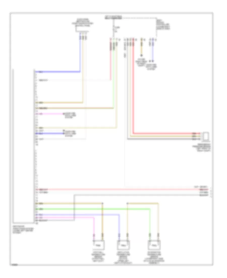 Automatic AC Wiring Diagram (1 of 3) for BMW i3 2014