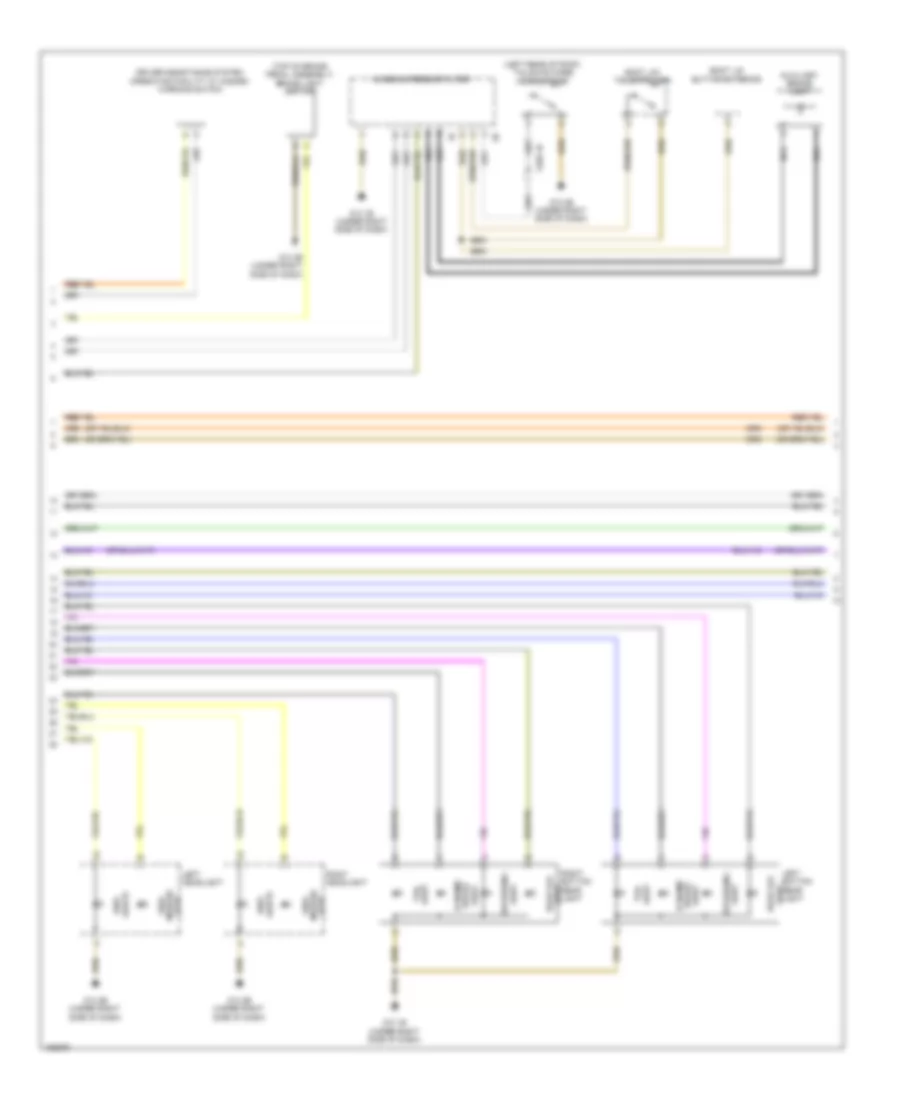 Exterior Lamps Wiring Diagram 2 of 3 for BMW i3 2014