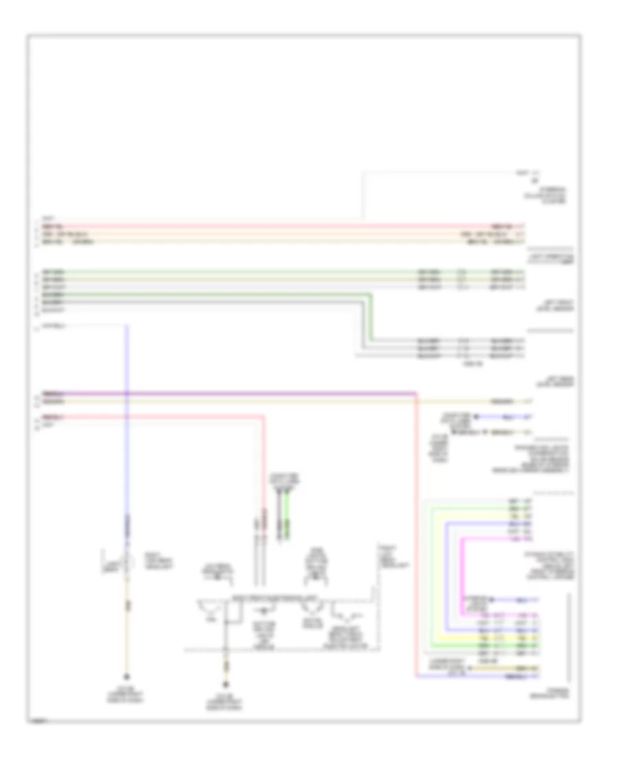 Headlights Wiring Diagram, with LED Headlamps (2 of 2) for BMW i3 2014