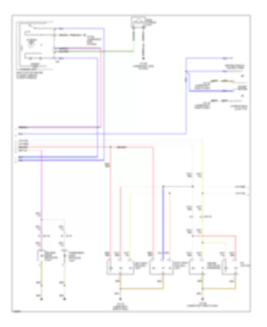 Interior Lights Wiring Diagram 2 of 3 for BMW i3 2014