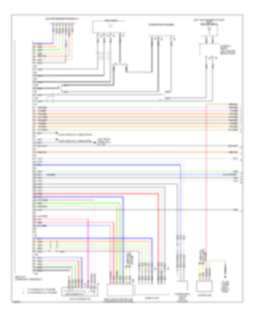Hifi Radio Wiring Diagram (1 of 3) for BMW i3 2014