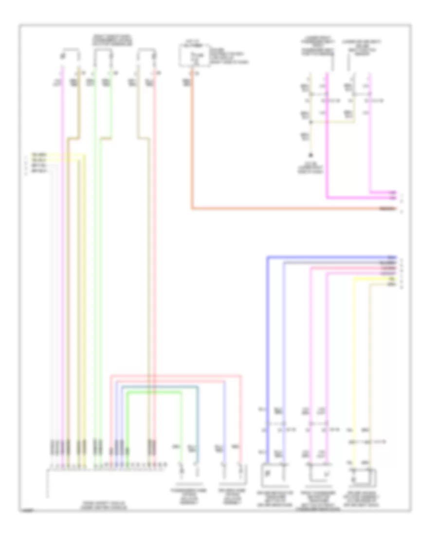 Supplemental Restraints Wiring Diagram 2 of 3 for BMW i3 2014