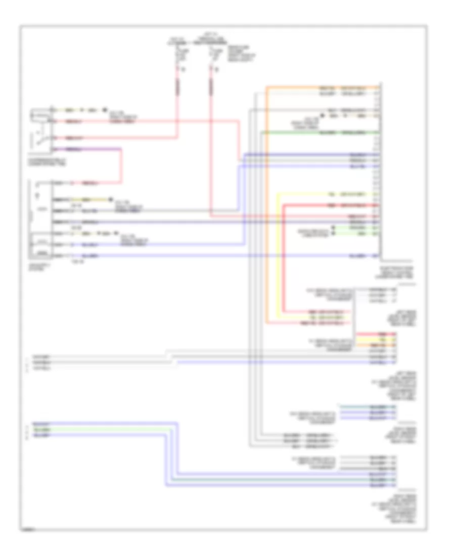 Air Suspension Wiring Diagram (2 of 2) for BMW 550i GT 2010