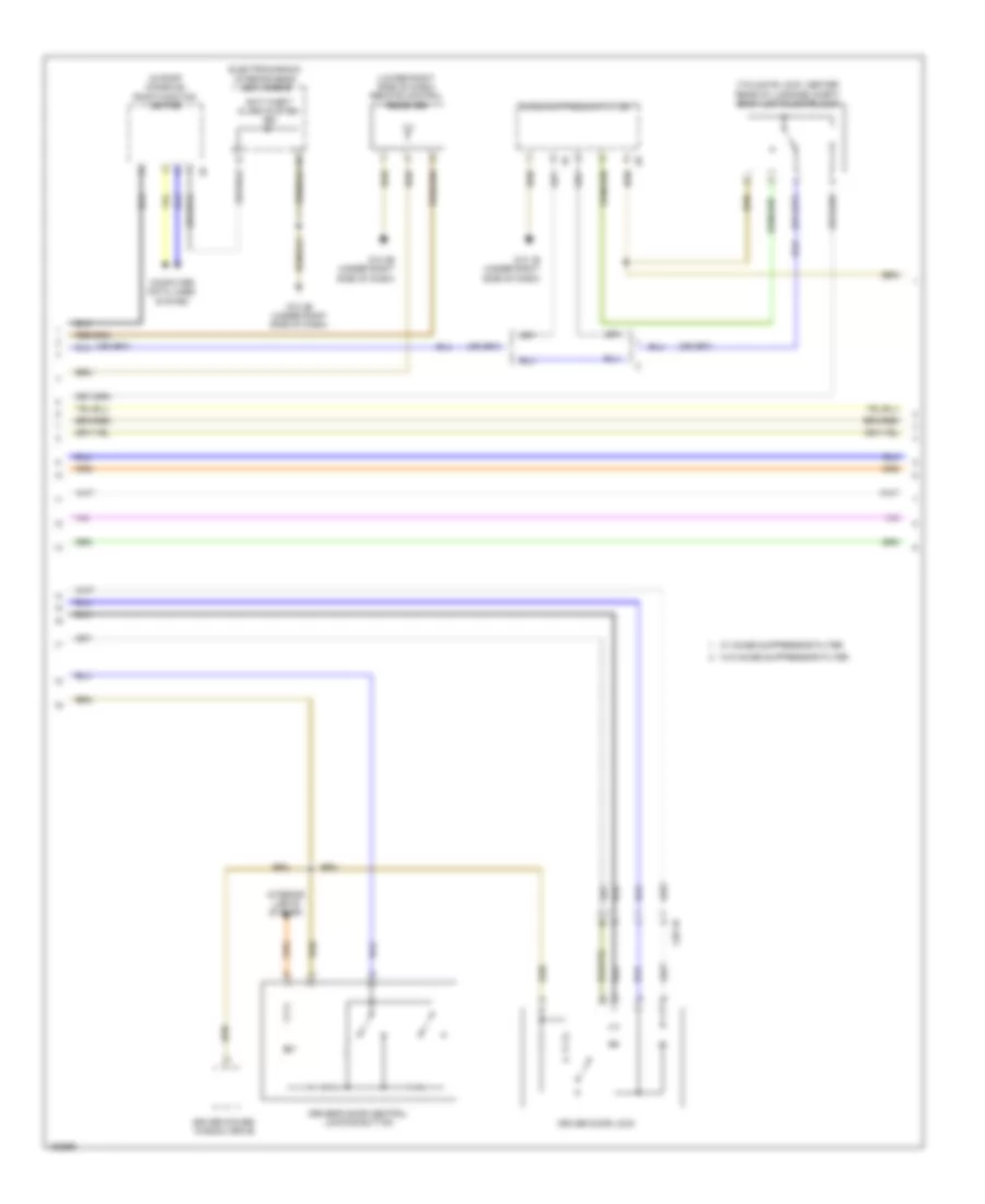 Power Door Locks Wiring Diagram 2 of 3 for BMW i3 Range Extender 2014