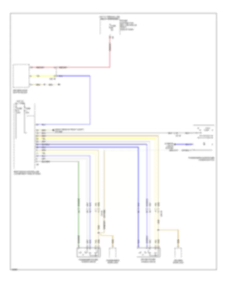 Power Windows Wiring Diagram for BMW i3 Range Extender 2014