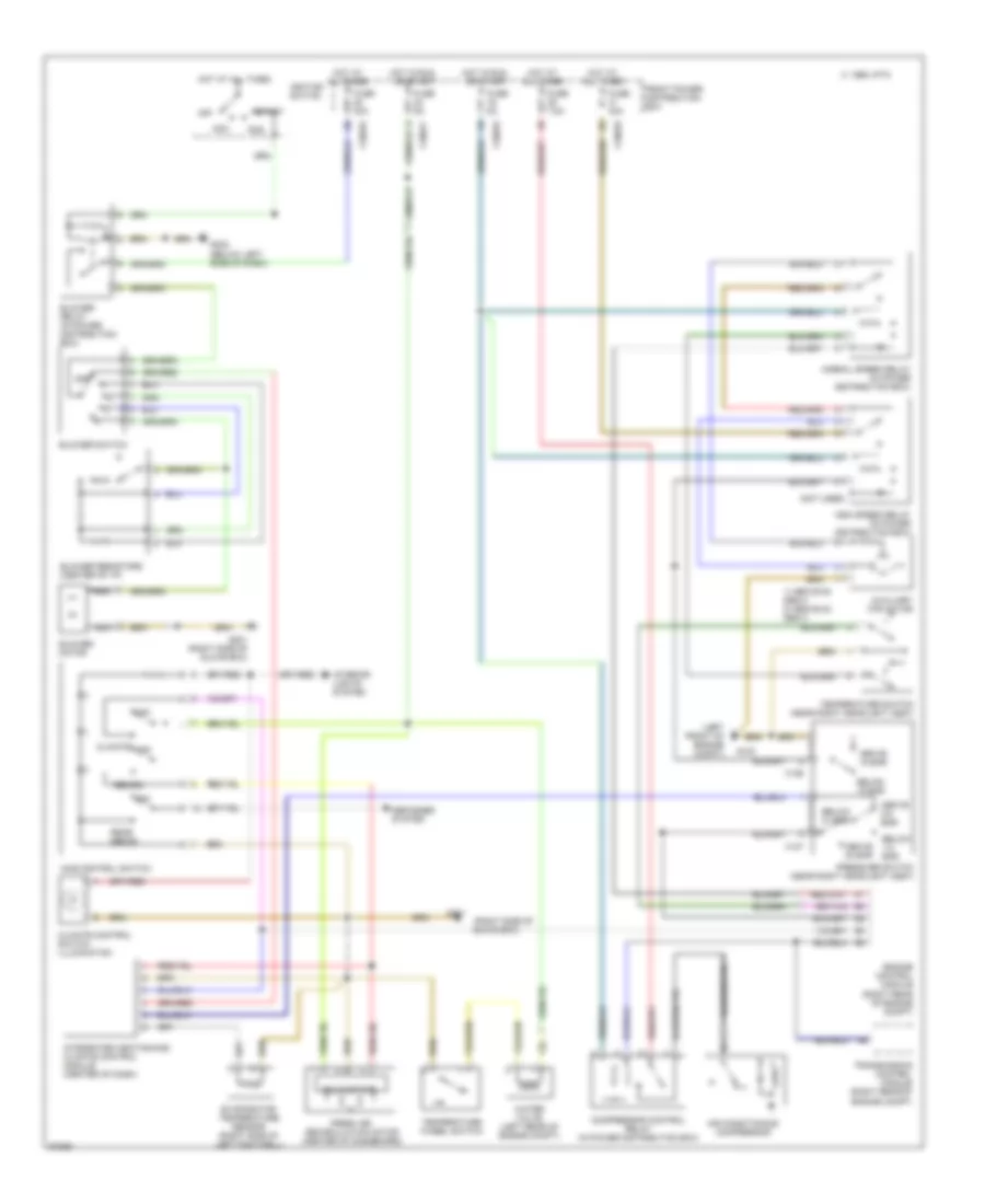 Air Conditioning Wiring Diagrams for BMW 318ti 1996