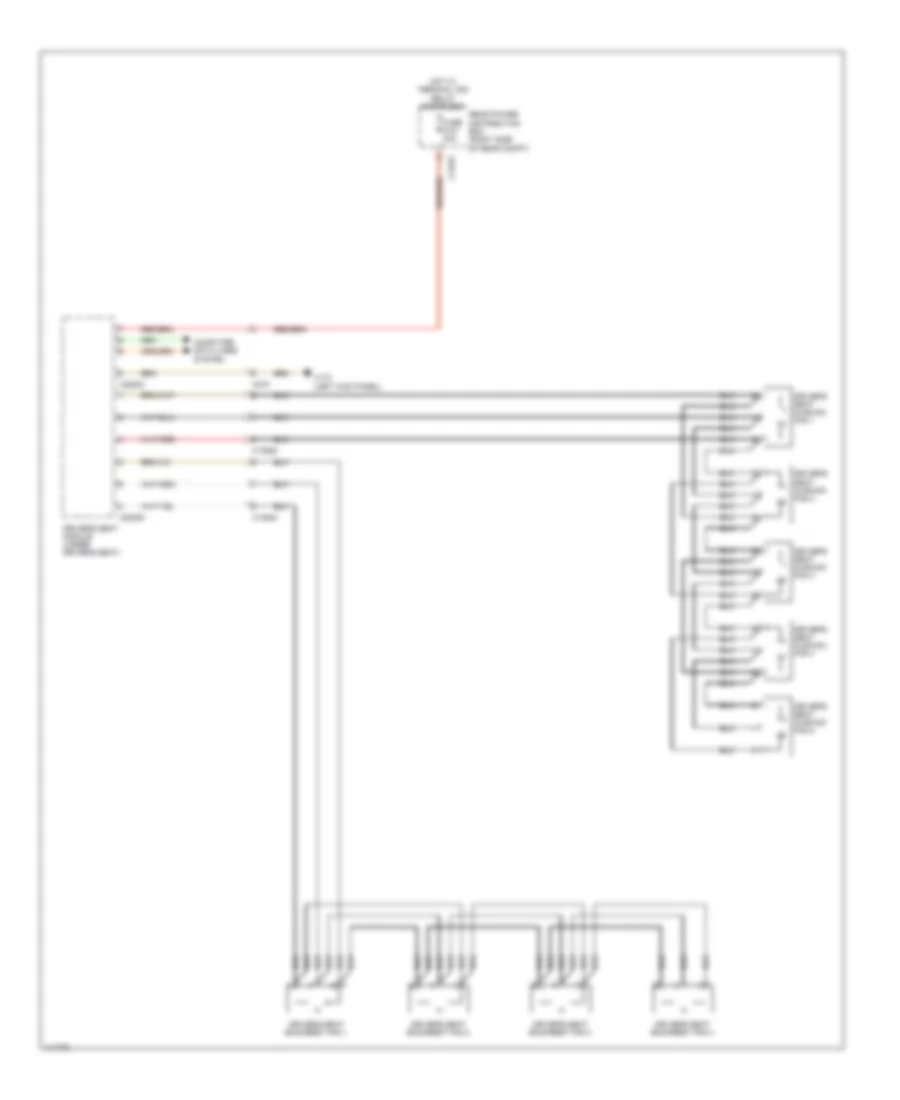 Seat Ventilation Wiring Diagram (1 of 2) for BMW X5 35i Premium 2013