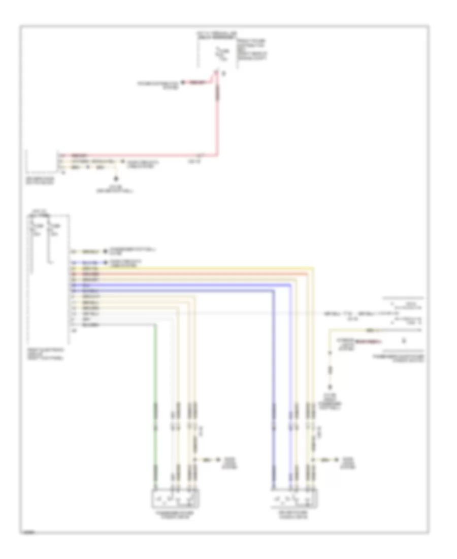 Power Windows Wiring Diagram for BMW M235i 2014