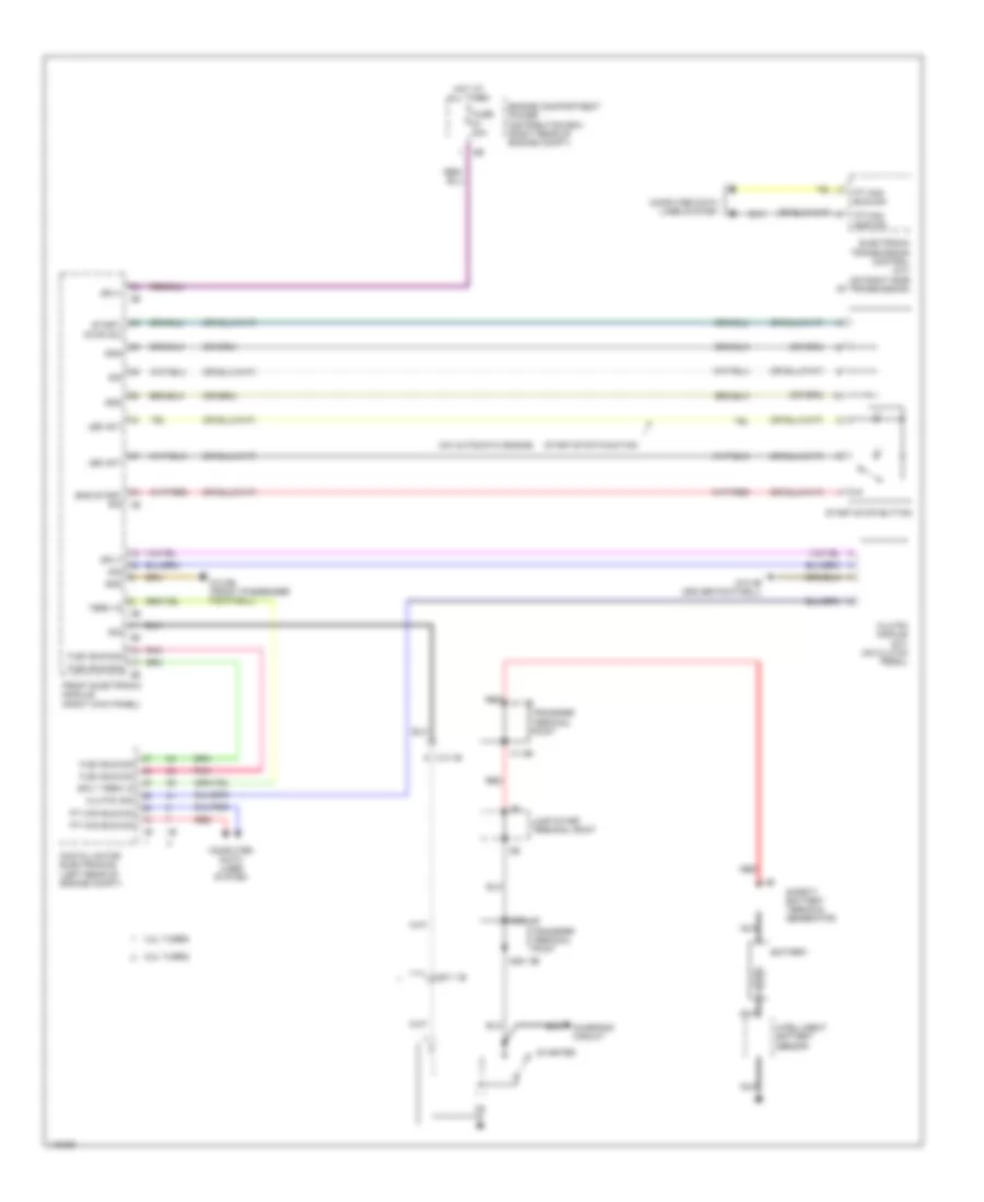 Starting Wiring Diagram (2 of 1) for BMW M235i 2014