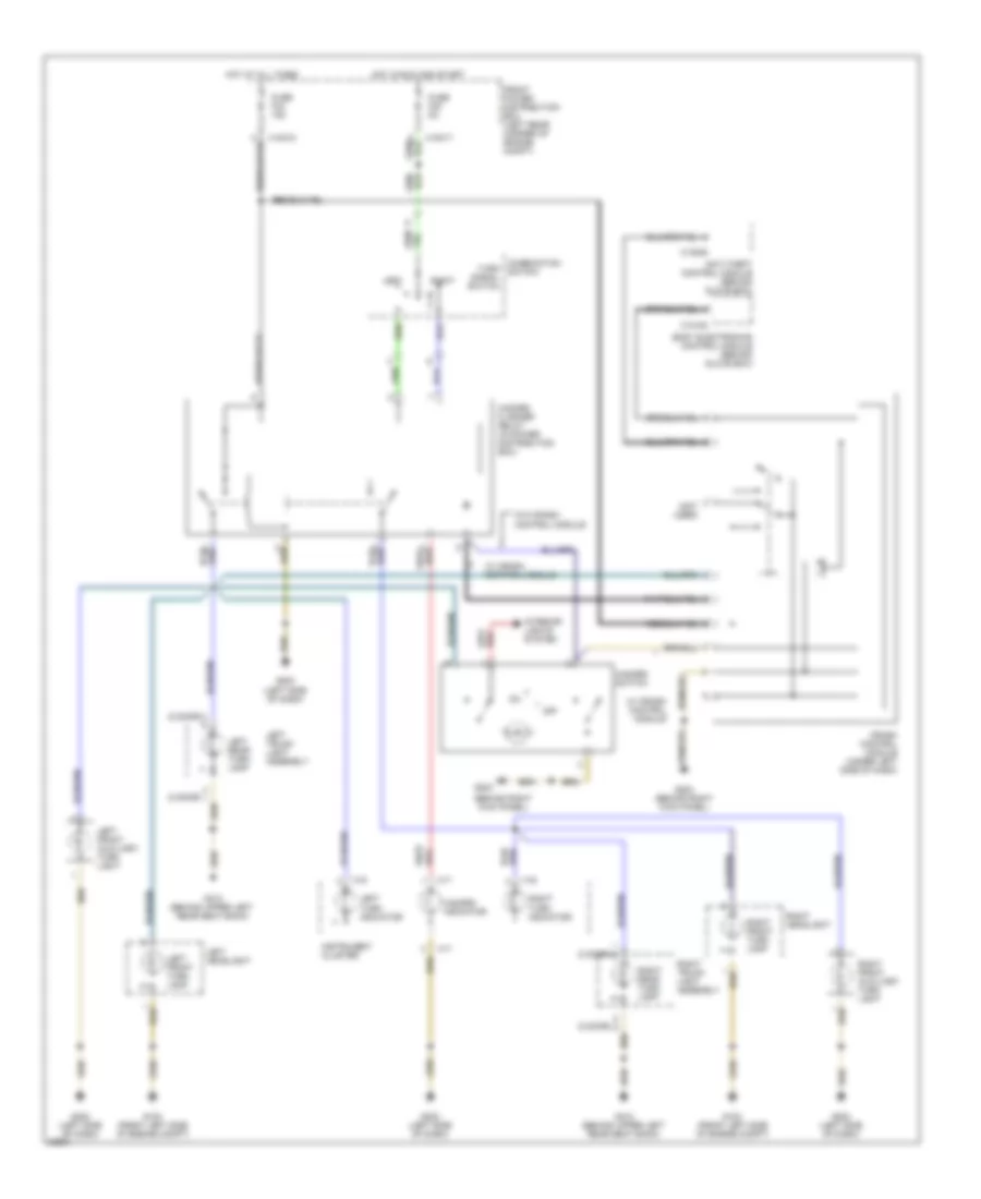 Exterior Light Wiring Diagram (1 of 3) for BMW 328is 1996