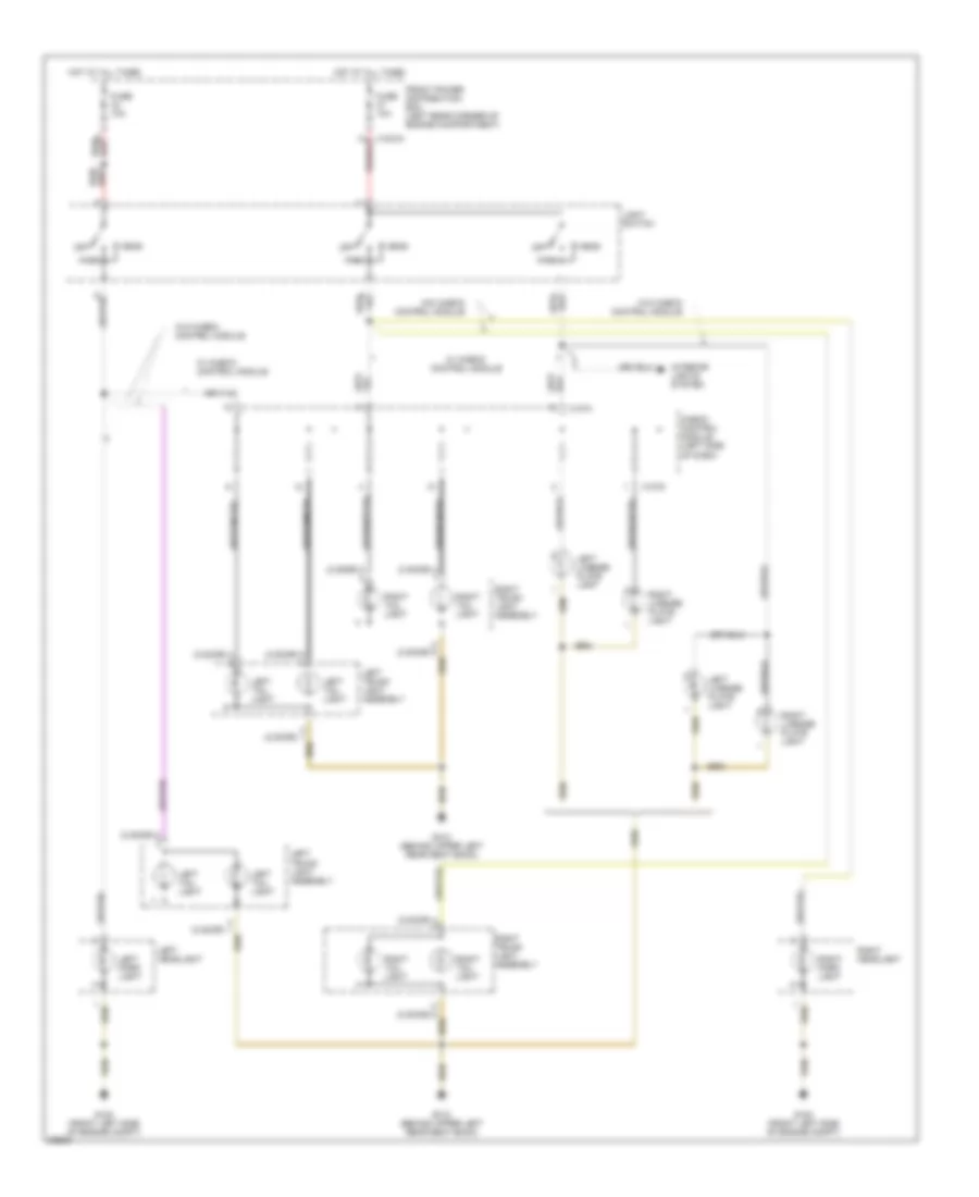 Exterior Light Wiring Diagram (2 of 3) for BMW 328is 1996