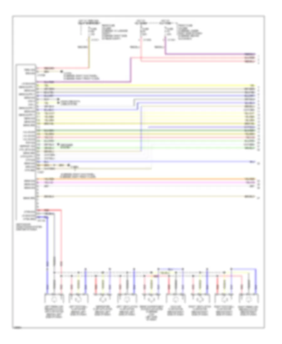 Automatic A C Wiring Diagram 1 of 3 for BMW 650i 2010