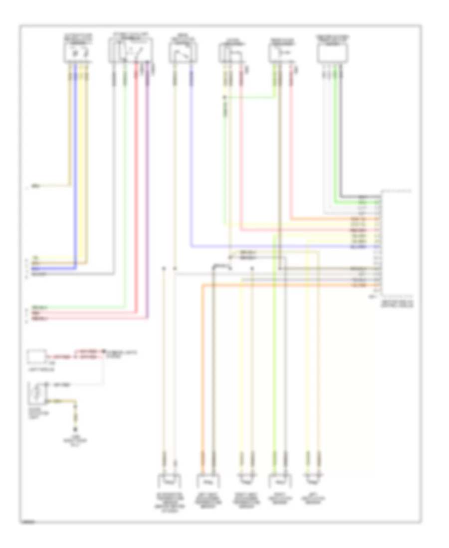Automatic A C Wiring Diagram 3 of 3 for BMW 740iL 1996