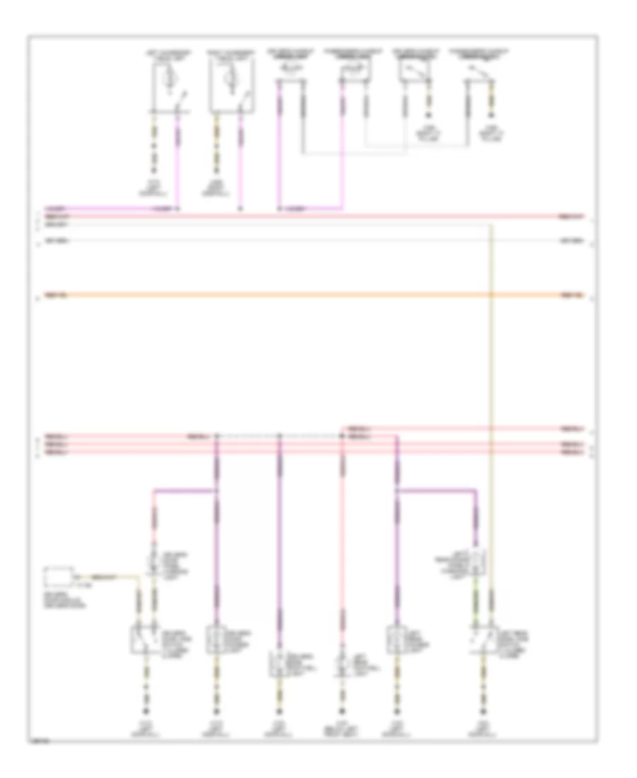 Courtesy Lamps Wiring Diagram 2 of 3 for BMW 740iL 1996