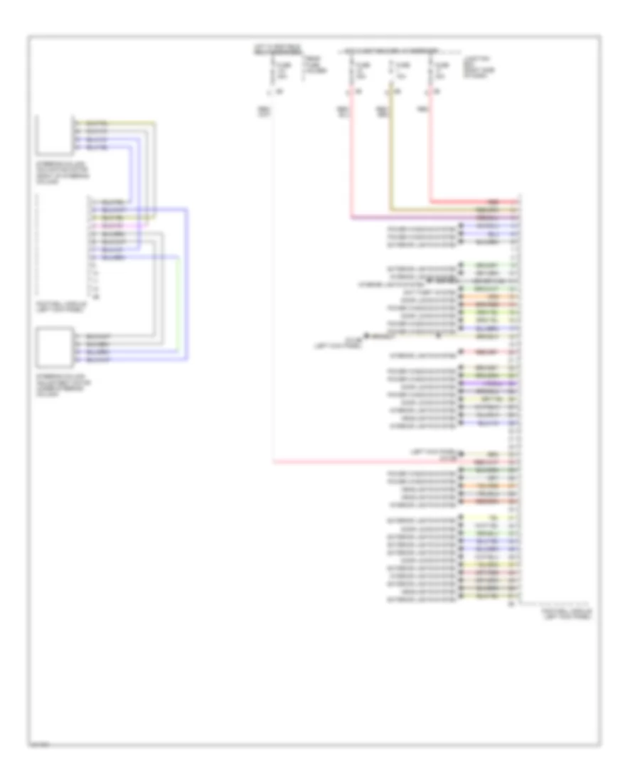 Body Control Modules Wiring Diagram 2 of 2 for BMW 750i 2010