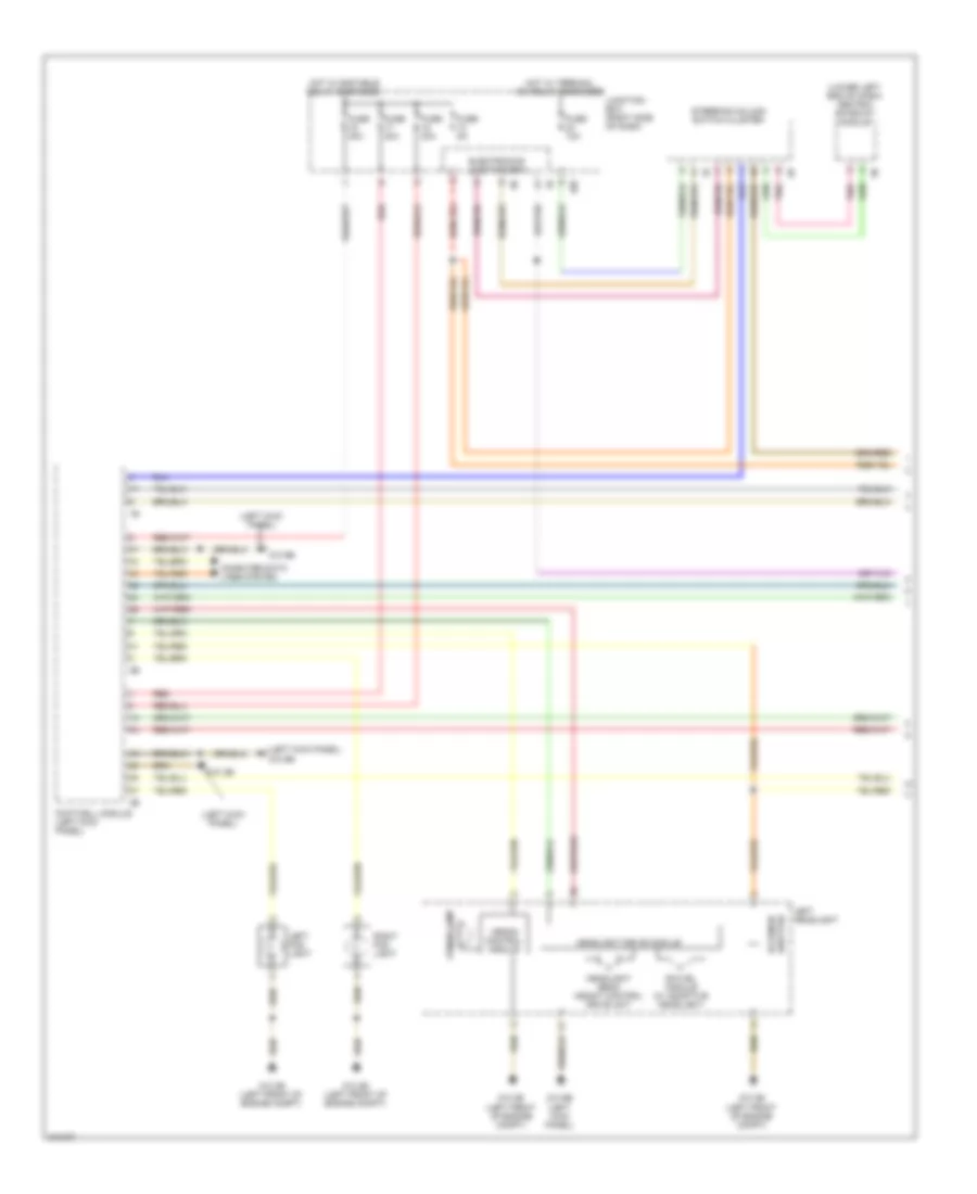 Headlights Wiring Diagram 1 of 2 for BMW 750i 2010